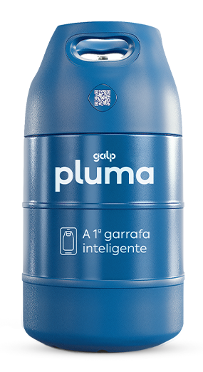 Encomende a garrafa 10kg de gás pluma propano.