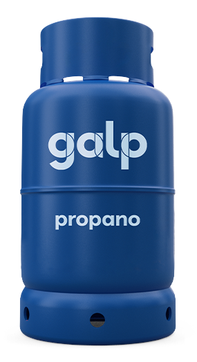 Encomende a garrafa 11kg de gás propano.