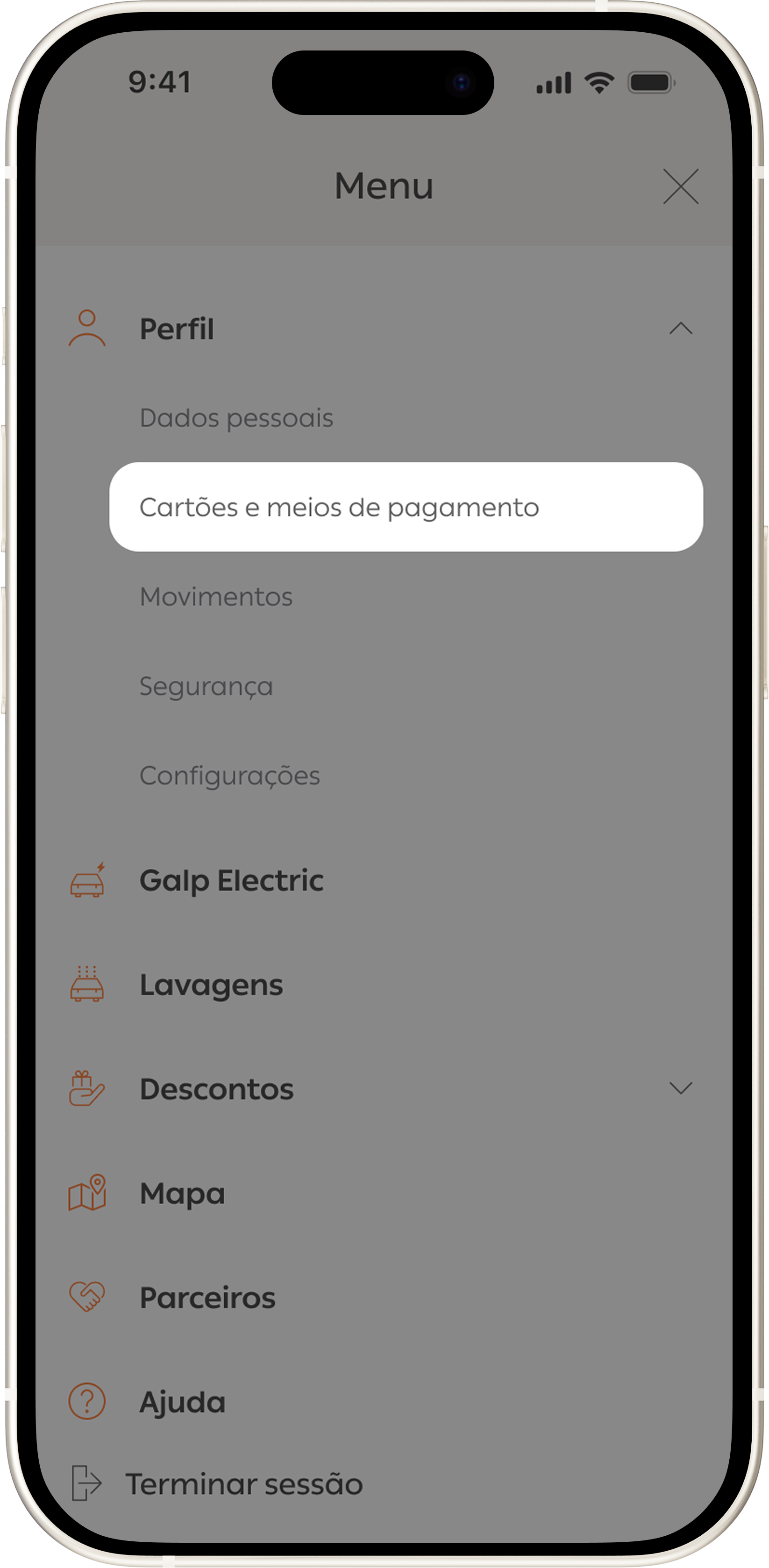 Cartões e meios de pagamento