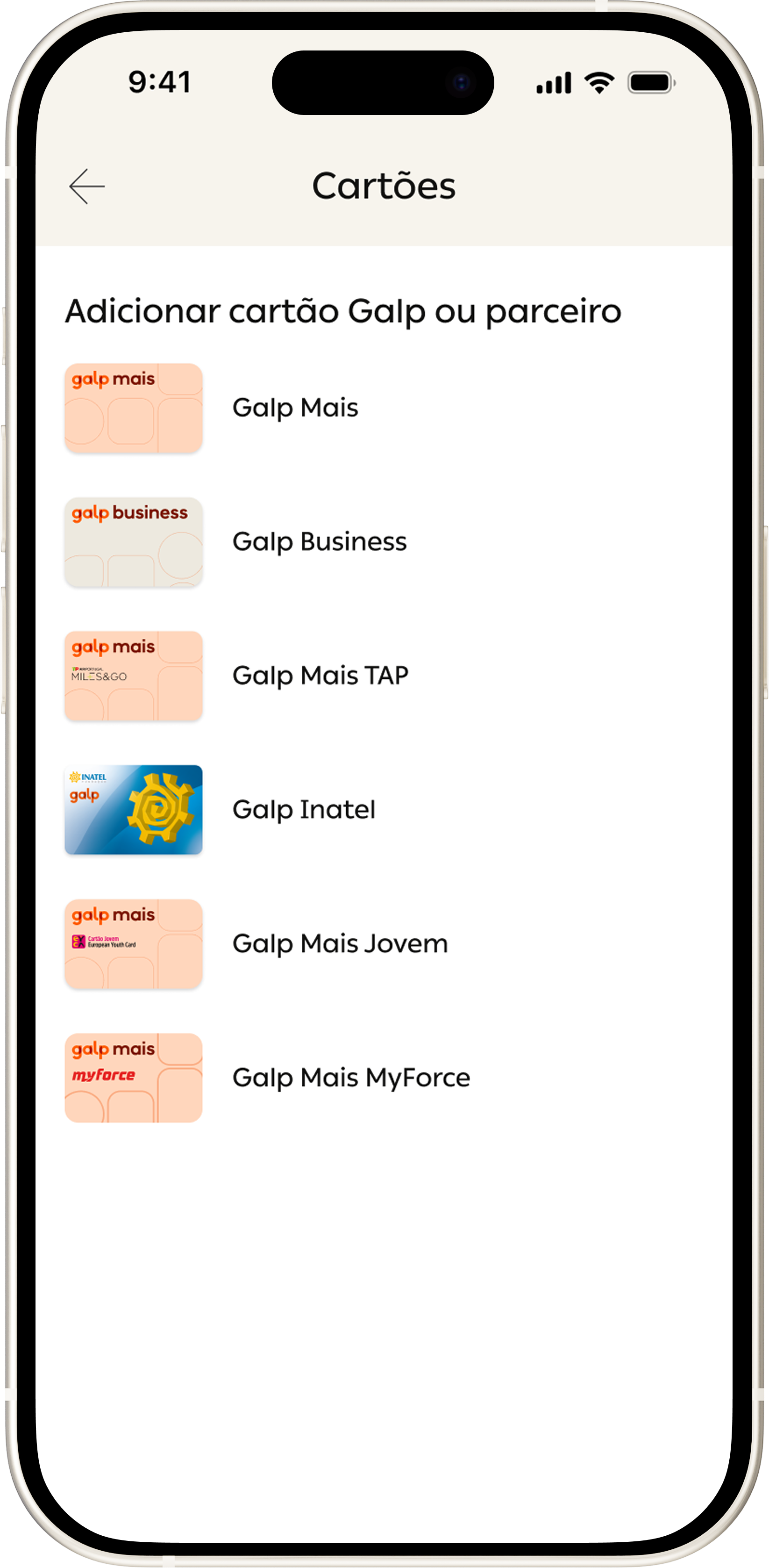 Cartão Galp Mais TAP